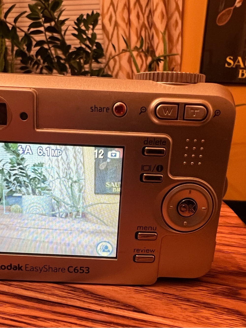 Kodak EasyShare C653 6.1MP Digital Camera - Silver With Case Tested - Picture 4 of 10
